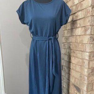 Midi Tie Waist Dress
